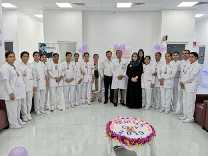 الرعاية النهارية لمستشفى ثومبي ، طريق المدينة الجامعية ، مويلة ، الشارقة - دبي - +971 6 544 9444