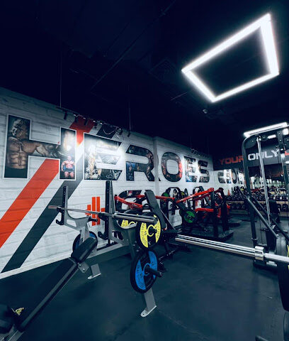 صالة هيروز لبناء الأجسام - دبي - +971 50 996 7225