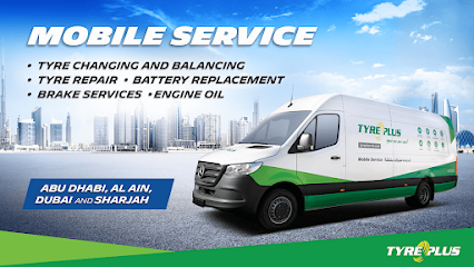 تايربلس رويال كراون - خدمة من الباب الى الباب - تصليح الاطارات والسيارات المتنقلة - العين - الشارقة - +971 50 667 3154