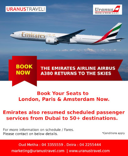 اورانوس ترافيل اند تورز - United Arab Emirates|Dubai|Deira.|8/9G