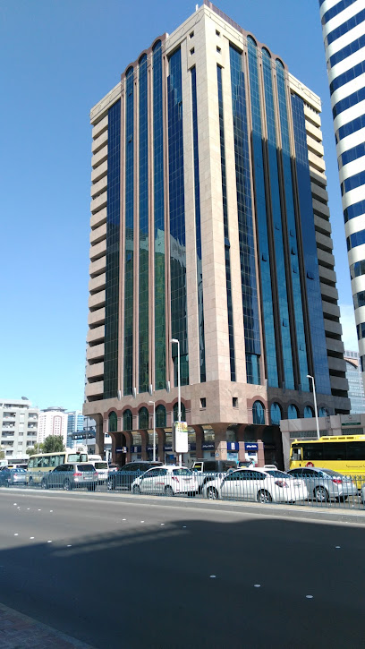 بنك الإمارات دبي الوطني - فرع شارع إلكترا - United Arab Emirates|near LLH Hospital - Al Danah - Zone 1 - Abu Dhabi|Shaikh Zayed Second Street|Electra Street Branch، Al Owais Building